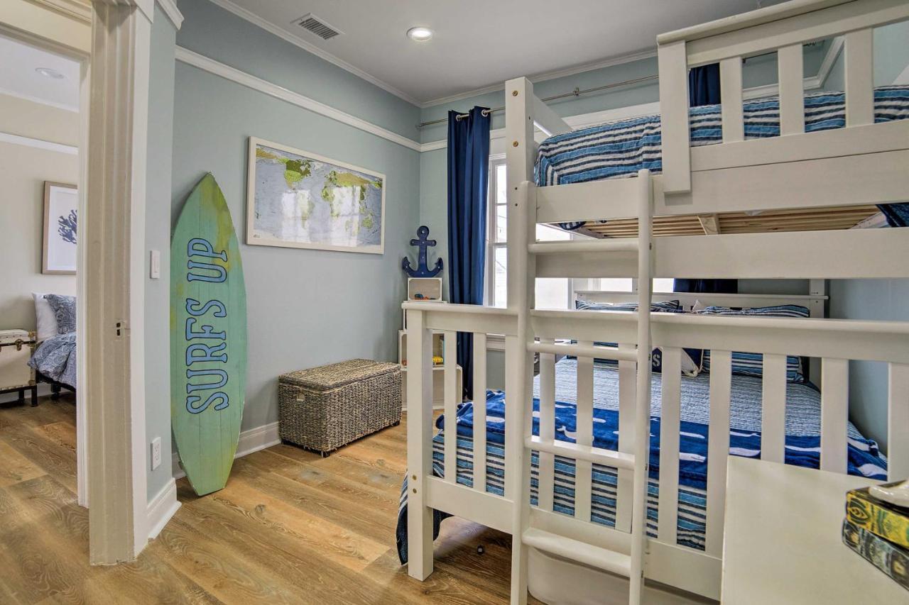 Charming Renovated Avalon Townhome, Walk To Beach! 외부 사진